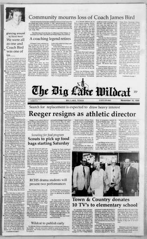 The Big Lake Wildcat (Big Lake, Tex.), Vol. SIXTY-FOURTH YEAR, No. 46, Ed. 1 Thursday, November 16, 1989