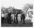 Thumbnail image of item number 1 in: '[People Standing in a Line]'.