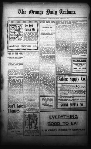 The Orange Daily Tribune. (Orange, Tex.), Vol. 7, No. 38, Ed. 1 Saturday, February 16, 1907