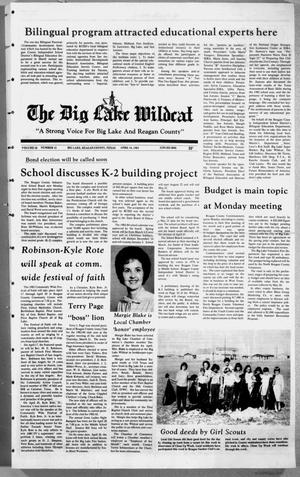 Primary view of object titled 'The Big Lake Wildcat (Big Lake, Tex.), Vol. 58, No. 15, Ed. 1 Thursday, April 14, 1983'.