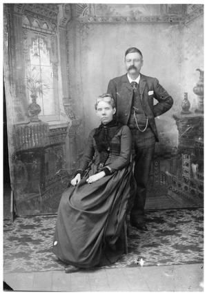 Primary view of [Portrait of Nathan L. and Susan Bartholomew]