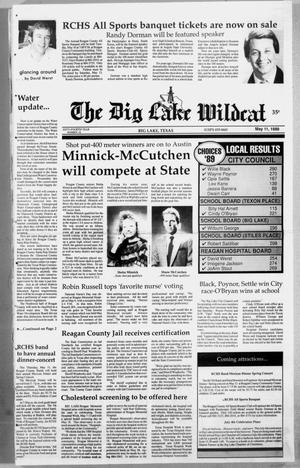 The Big Lake Wildcat (Big Lake, Tex.), Vol. 64, No. 19, Ed. 1 Thursday, May 11, 1989