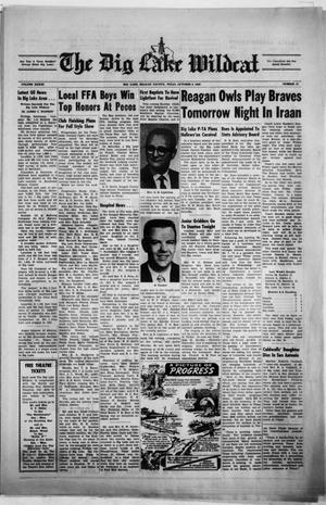 The Big Lake Wildcat (Big Lake, Tex.), Vol. 33, No. 41, Ed. 1 Thursday, October 9, 1958