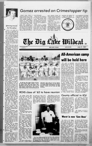 The Big Lake Wildcat (Big Lake, Tex.), Vol. SIXTY-SECOND YEAR, No. 28, Ed. 1 Thursday, July 9, 1987