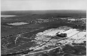 [Aerial view of sulfur mine at Orchard, Texas.]