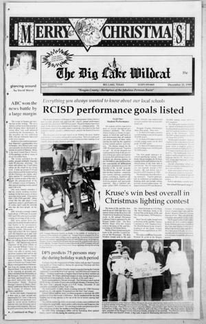 The Big Lake Wildcat (Big Lake, Tex.), Vol. SIXTY-FOURTH YEAR, No. 51, Ed. 1 Thursday, December 21, 1989