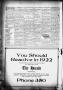 Thumbnail image of item number 2 in: 'The Daily Herald (Weatherford, Tex.), Vol. 22, No. 318, Ed. 1 Saturday, January 21, 1922'.