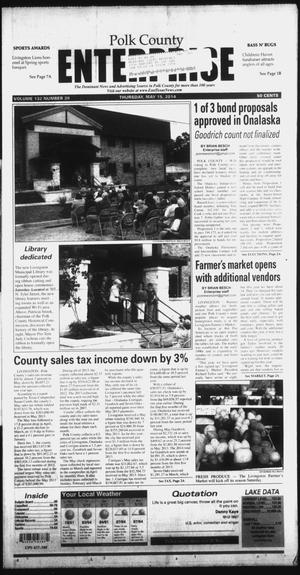 Primary view of object titled 'Polk County Enterprise (Livingston, Tex.), Vol. 132, No. 39, Ed. 1 Thursday, May 15, 2014'.