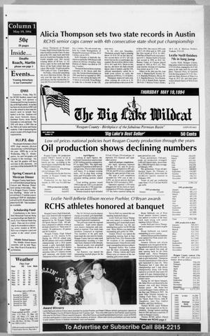 The Big Lake Wildcat (Big Lake, Tex.), Vol. 69, No. 20, Ed. 1 Thursday, May 19, 1994