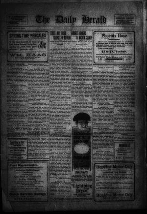 The Daily Herald (Weatherford, Tex.), Vol. 20, No. 300, Ed. 1 Tuesday, January 20, 1920