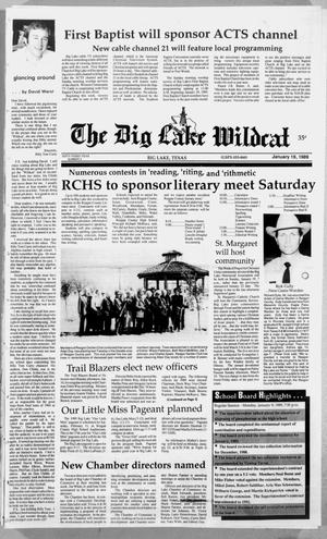 The Big Lake Wildcat (Big Lake, Tex.), Vol. 64, No. 3, Ed. 1 Thursday, January 19, 1989