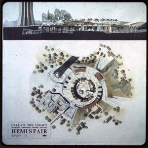 Diagram-Hall of the Legacy, Principal HemisFair Theme Exhibit