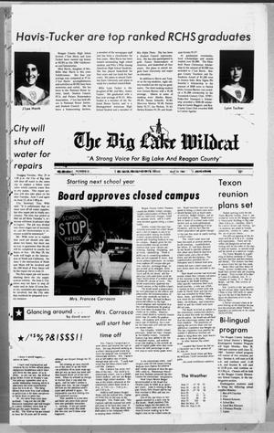 The Big Lake Wildcat (Big Lake, Tex.), Vol. 59, No. 22, Ed. 1 Thursday, May 24, 1984