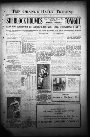 Primary view of object titled 'The Orange Daily Tribune (Orange, Tex.), Vol. 7, No. 120, Ed. 1 Wednesday, June 12, 1907'.