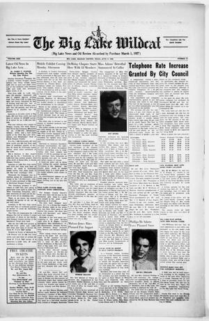 The Big Lake Wildcat (Big Lake, Tex.), Vol. 30, No. 24, Ed. 1 Friday, June 17, 1955