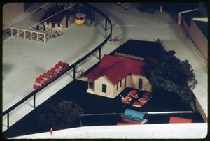 Model - Buildings and Monorail at HemisFair '68