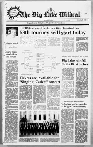 The Big Lake Wildcat (Big Lake, Tex.), Vol. 64, No. 1, Ed. 1 Thursday, January 5, 1989