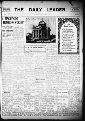 The Daily Leader (Orange, Tex.), Vol. 2, No. 35, Ed. 1 Sunday, April 4, 1909