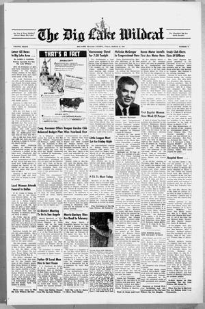 The Big Lake Wildcat (Big Lake, Tex.), Vol. 39, No. 11, Ed. 1 Thursday, March 12, 1964