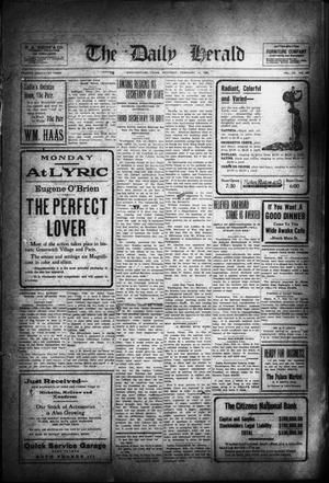 The Daily Herald (Weatherford, Tex.), Vol. 20, No. 322, Ed. 1 Saturday, February 14, 1920