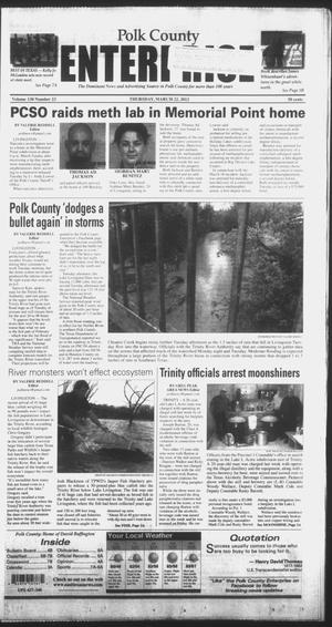 Primary view of object titled 'Polk County Enterprise (Livingston, Tex.), Vol. 130, No. 23, Ed. 1 Thursday, March 22, 2012'.