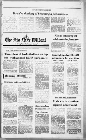The Big Lake Wildcat (Big Lake, Tex.), Vol. 55, No. 1, Ed. 1 Thursday, January 3, 1980