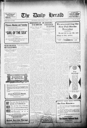 The Daily Herald (Weatherford, Tex.), Vol. 21, No. 187, Ed. 1 Saturday, August 7, 1920