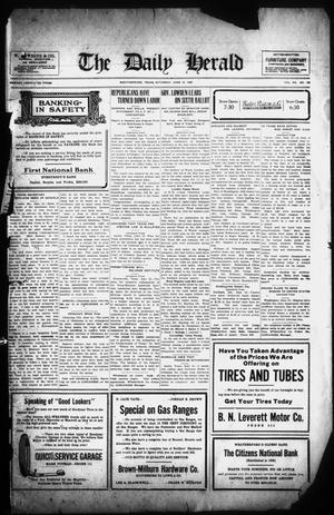 The Daily Herald (Weatherford, Tex.), Vol. 20, No. 133, Ed. 1 Saturday, June 12, 1920