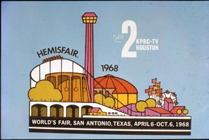 Primary view of object titled 'Television Press for HemisFair '68'.