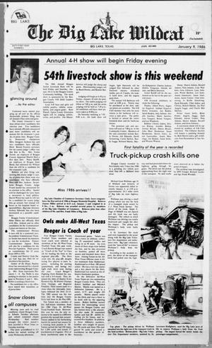 The Big Lake Wildcat (Big Lake, Tex.), Vol. SIXTY-FIRST YEAR, No. 2, Ed. 1 Thursday, January 9, 1986