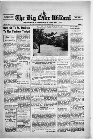 The Big Lake Wildcat (Big Lake, Tex.), Vol. 30, No. 45, Ed. 1 Friday, November 11, 1955