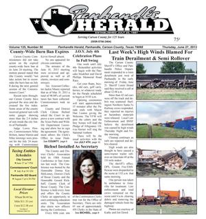 Panhandle Herald (Panhandle, Tex.), Vol. 125, No. 50, Ed. 1 Thursday, June 27, 2013