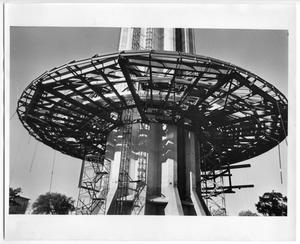 Tower of the Americas construction