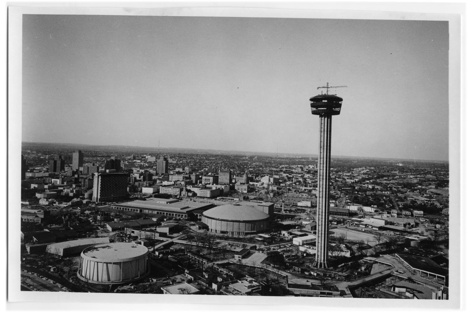 Aerial view of HemisFair '68
                                                
                                                    [Sequence #]: 1 of 2
                                                