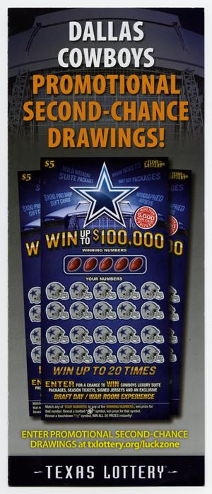 Dallas Cowboys Promotional Second-Chance Drawing
