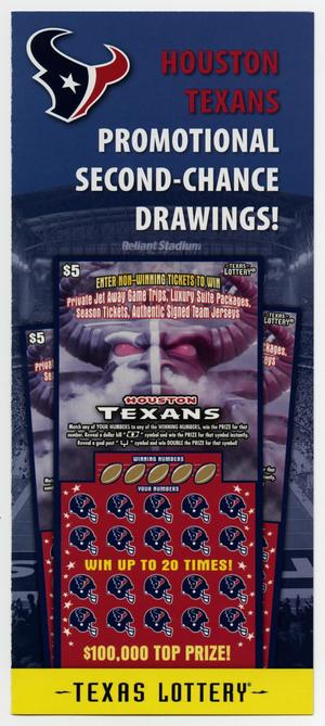 Houston Texans Promotional Second Chance Drawings!
