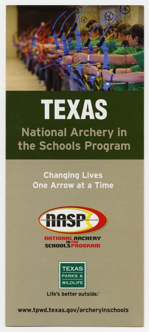 Primary view of object titled 'Texas: National Archery in the Schools Program'.