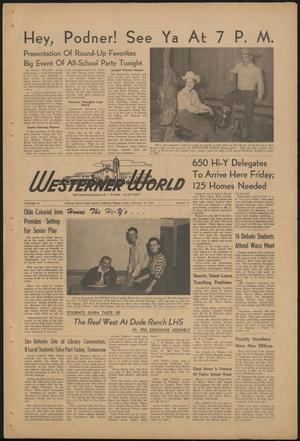 The Westerner World (Lubbock, Tex.), Vol. 20, No. 21, Ed. 1 Friday, February 19, 1954