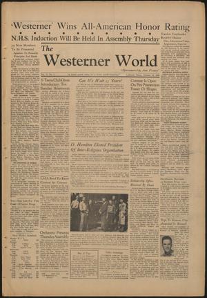 Primary view of object titled 'The Westerner World (Lubbock, Tex.), Vol. 13, No. 7, Ed. 1 Friday, October 18, 1946'.