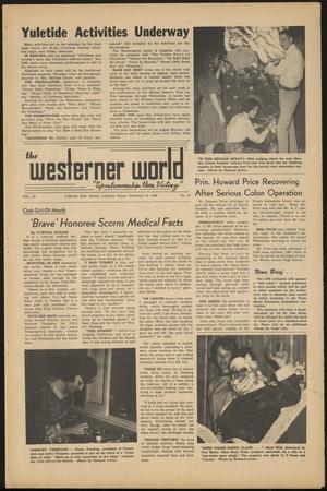 Primary view of object titled 'The Westerner World (Lubbock, Tex.), Vol. 30, No. 15, Ed. 1 Friday, December 13, 1963'.
