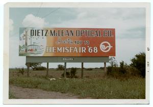 HemisFair '68 billboard