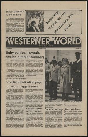Westerner World (Lubbock, Tex.), Vol. 49, No. 14, Ed. 1 Tuesday, April 12, 1983