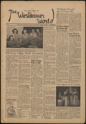 The Westerner World (Lubbock, Tex.), Vol. 12, No. 20, Ed. 1 Friday, February 15, 1946