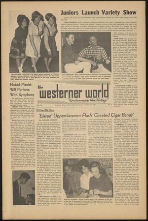 The Westerner World (Lubbock, Tex.), Vol. 30, No. 8, Ed. 1 Friday, October 25, 1963