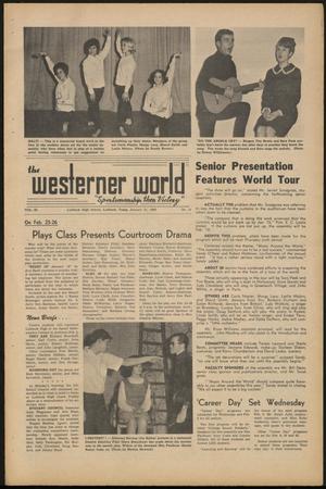 The Westerner World (Lubbock, Tex.), Vol. 32, No. 15, Ed. 1 Friday, January 21, 1966