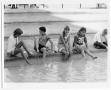 Photograph: Girls getting their feet wet at HemisFair '68