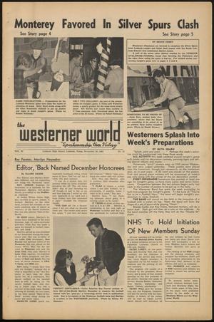 The Westerner World (Lubbock, Tex.), Vol. 32, No. 10, Ed. 1 Friday, November 19, 1965