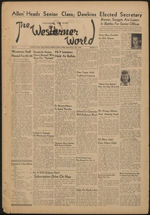 The Westerner World (Lubbock, Tex.), Vol. 12, No. 3, Ed. 1 Friday, September 28, 1945