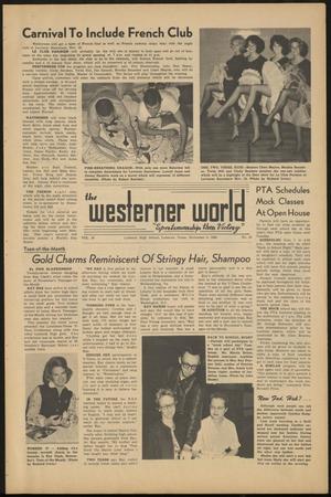 The Westerner World (Lubbock, Tex.), Vol. 30, No. 10, Ed. 1 Friday, November 8, 1963
