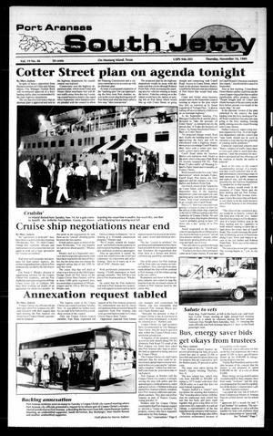 Port Aransas South Jetty (Port Aransas, Tex.), Vol. 19, No. 46, Ed. 1 Thursday, November 16, 1989